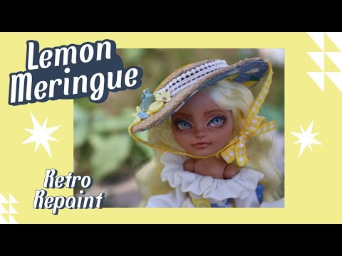 🍋80s Doll Redesign: Giving Lemon Meringue a Cottagecore Makeover