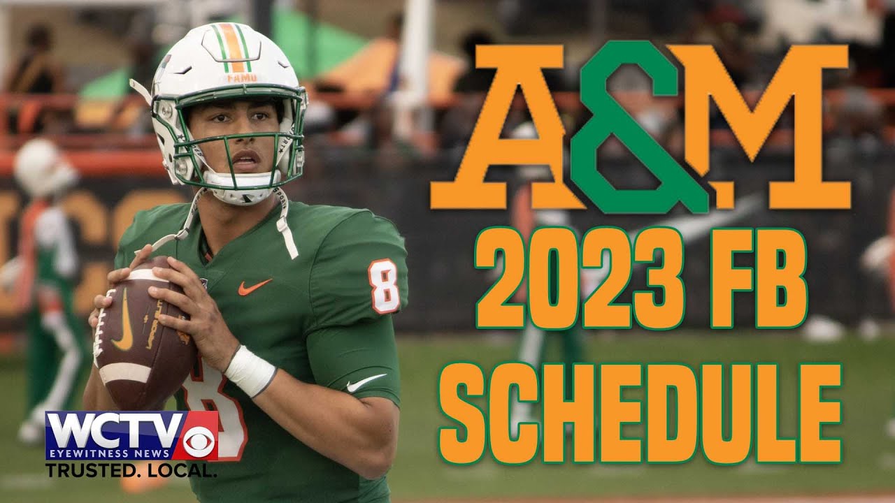 Florida A&M unveils 2023 football schedule YouTube