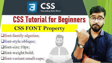 CSS Font | CSS Tutorial for Beginners in [Hindi] | HTML & CSS