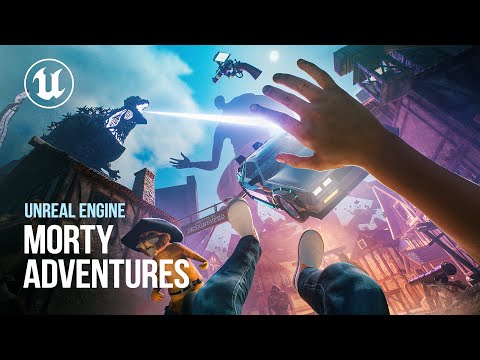 MORTY SAVES THE MULTIVERSE | UNREAL ENGINE 5