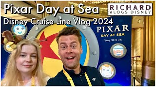 Disney Cruise Line Vlog  Disney Fantasy  Pixar Day at Sea and Merchandise Tour