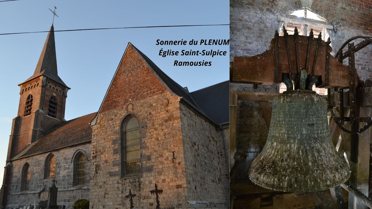 Cloches : Volée du PLENUM de l'église Saint-Sulpice de Ramousies