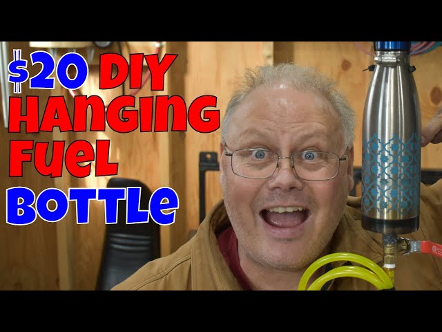 Today I make a Hanging motorcycle fuel bottle for your shop. - YouTube