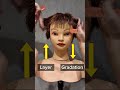 Layer vs Gradation: How the Cut Changes the Shape ✂️【基礎理論】レイヤーとグラデーションのシルエットの違い徹底比較