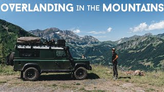 Overlanding Europe In Our Defender 110 Td5 Travelling With Expedition Rove In Switzerland