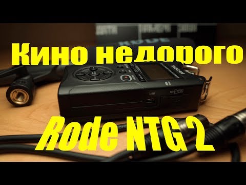 Киношный звук НЕДОРОГО. Rode NTG 2.