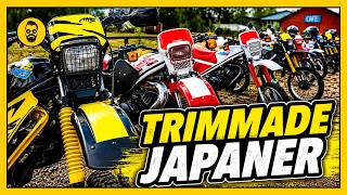 Mopedrally med trimmade Japaner