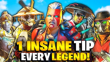 1 INSANE TIP For EVERY Legend In Apex Legends!