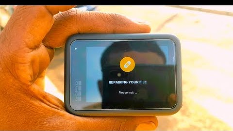 Repairing your files #Repair failed #GoPro 😔