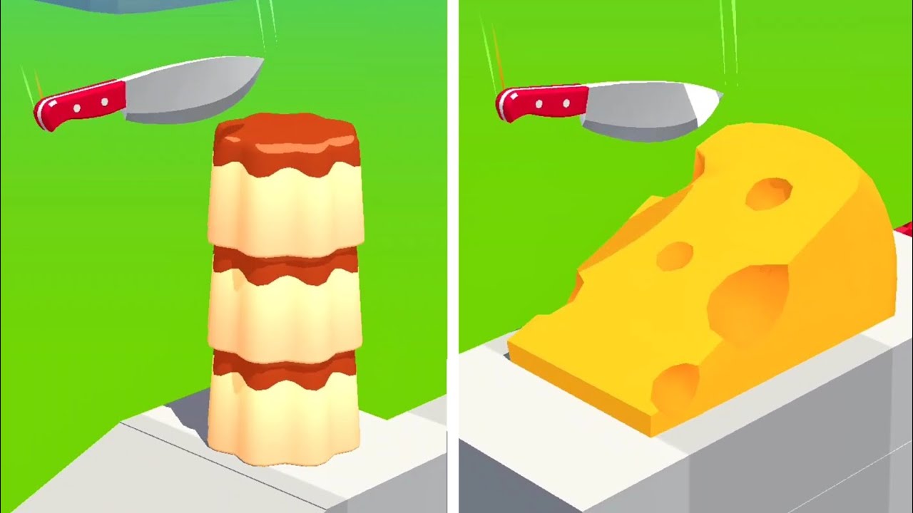 Slice It All! Satisfying and Relaxing ASMR Slicing Gameplay Video NEW UPDATE