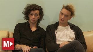 The 1975 talk Miley Cyrus, weed & playing Anti-Christ live | Moshcam Interviews