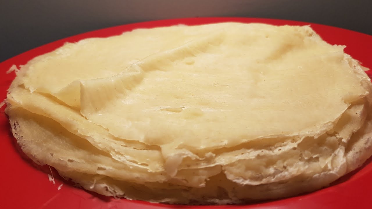 Feuille de bricks fait maison. Recette inratable