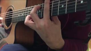 グリムノーツ(Grimms Notes) 「忘れじの言の葉」ソロギター(fingerstyle guitar cover)