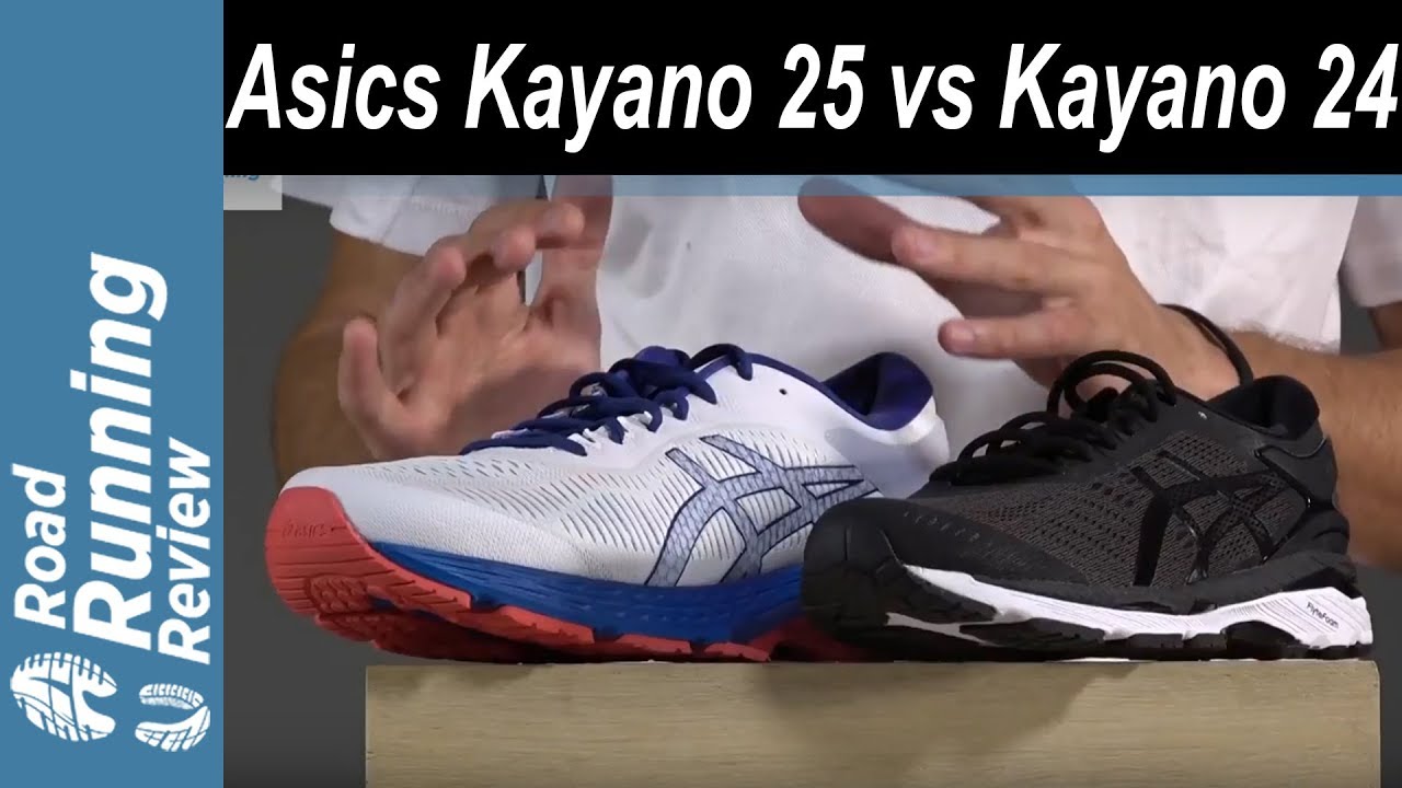 asics gel kayano 24 vs 25