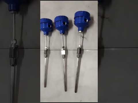 Head type RTD with thermowell sensor #rtd #thermowell #headtypertdwiththermowellsensor