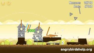 Angry Birds Level 5-19 - 3 Star Walkthrough