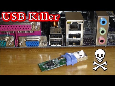 USB Killer  СЕКРЕТЫ ЗАПРЕЩЕННОГО УСТРОЙСТВА