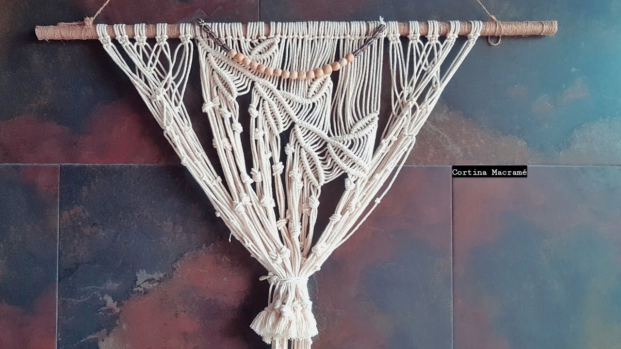 Cómo hacer una cortina de macramé: Tutorial de Buyi Macrame Art