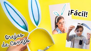 Cómo hacer orejas de conejo súper fácil