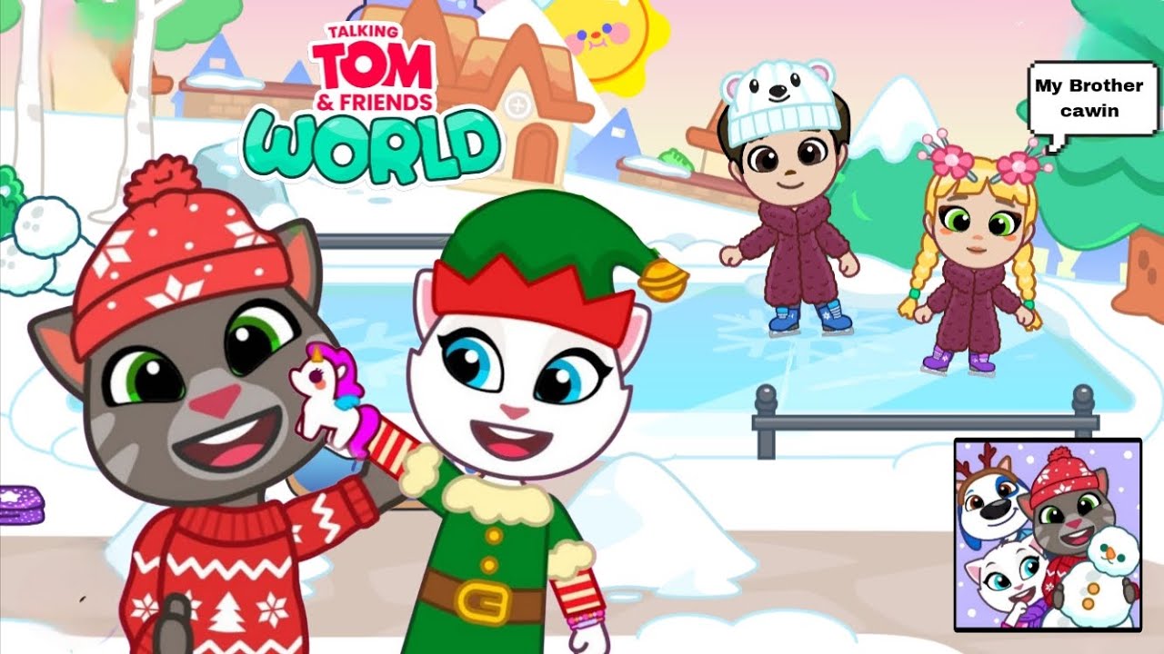 Talking Tom & Friends World: New Update Merry Christmas 🎅 || 