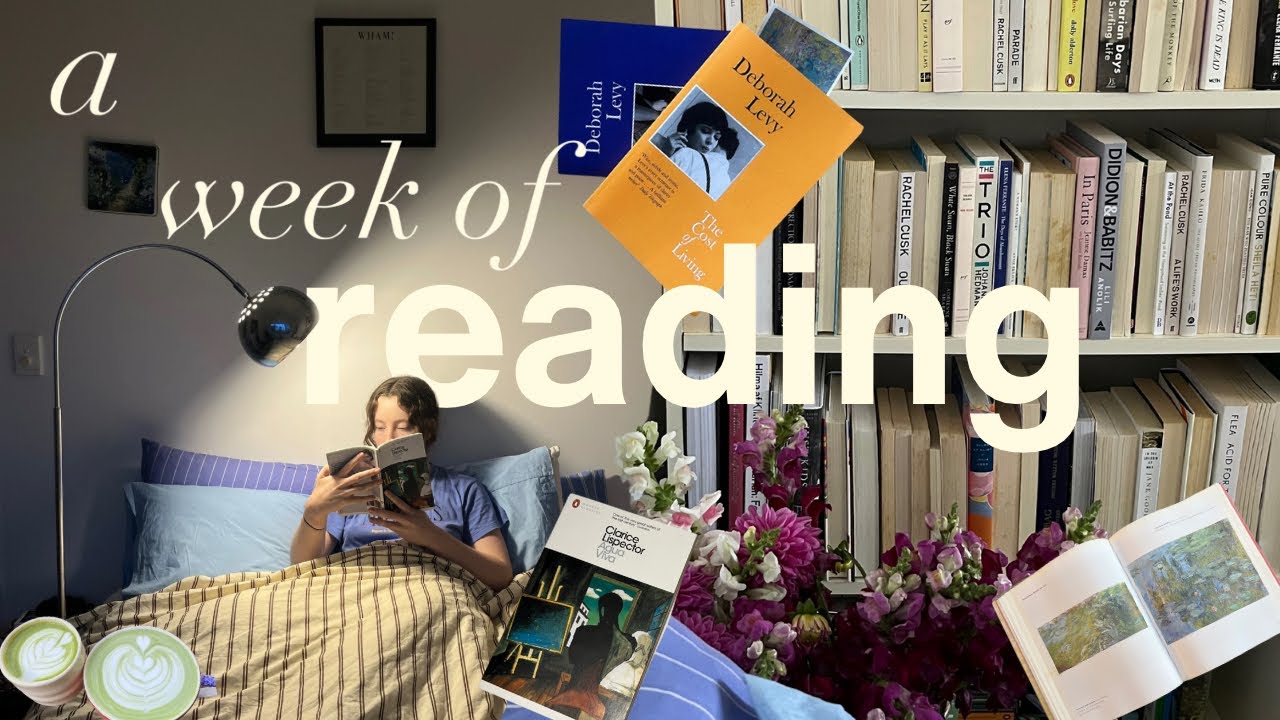 читайте со мной неделю | уютный видеоблог 001