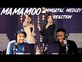 MAMAMOO IMMORTAL SONGS MEDLEY REACTION | React Cult