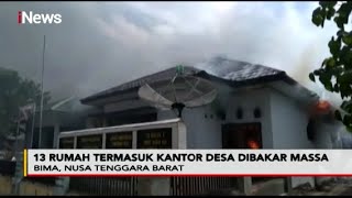 13 Rumah di Bima Dibakar Massa Akibat Tawuran Antar-Desa - Police Line 22/06