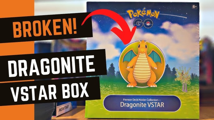 Pokemon Trading Card Game: Pokemon GO Premier Deck Holder Collection -  Dragonite VSTAR