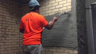 Innovative Plastering Solutions Pumpable Render Application