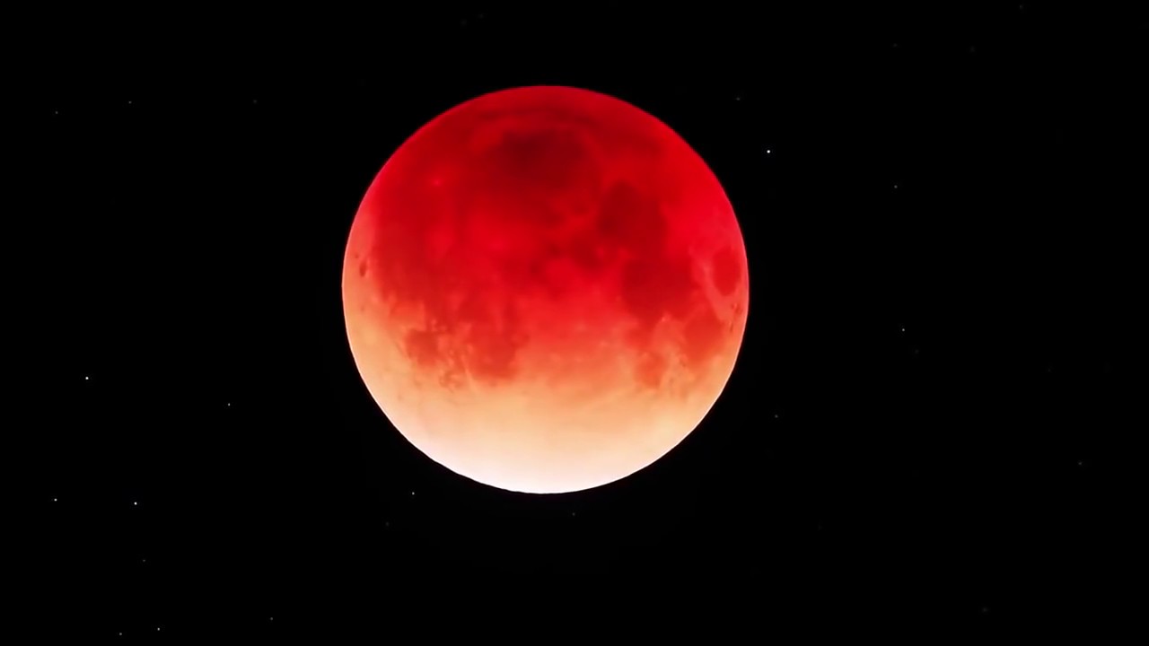 TIME LAPSE : Super Blue Blood Moon 2018 | Lunar Eclipse - YouTube