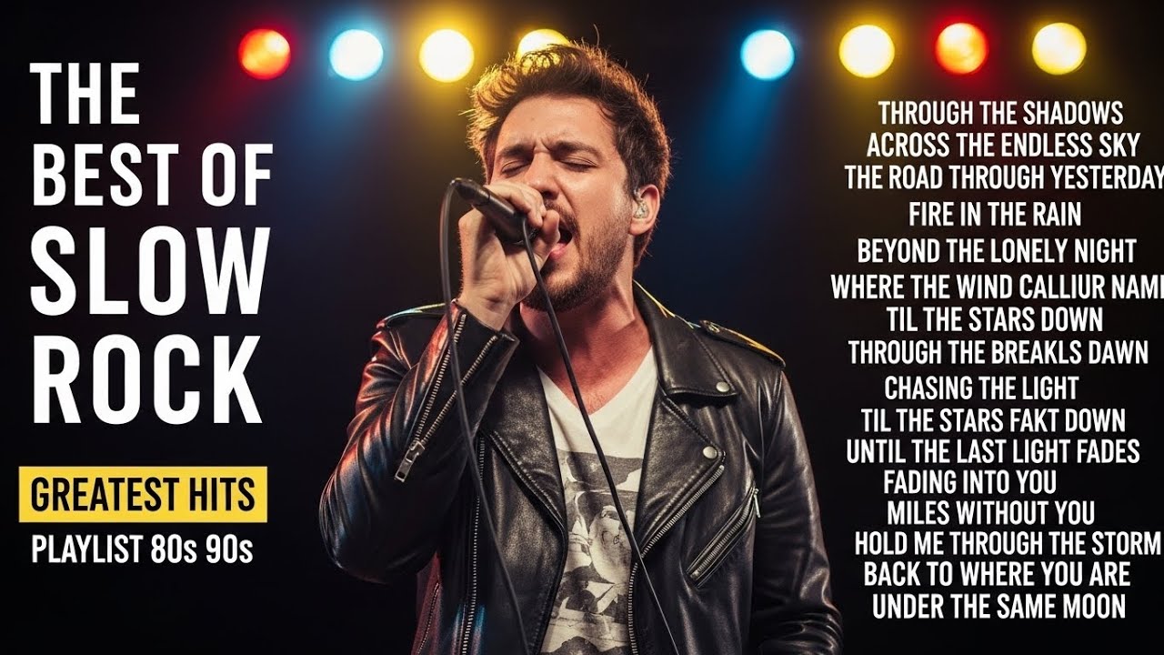 Top 15 Slow Rock Classics | Romantic Ballads That Crush Your Heart