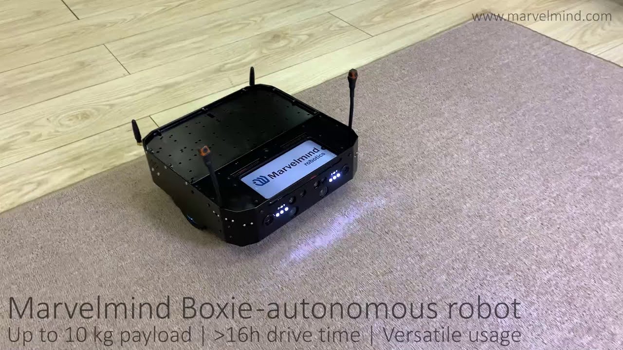 Marvelmind Boxie Autonomous Robot - Indoor Navigation | Marvelmind