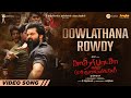 Dowlathana rowdy song  kathar basha endra muthuramalingam  arya  muthaiya  gv prakash