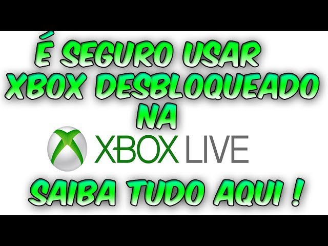 XBOX LIVE É Possivel Jogar Com XBOX 360 DESBLOQUEADO Sem Ser Banido ?,  Saiba Tudo Aqui ! 