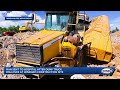 Man sent to hospital after dump truck rollover at Windham construction site