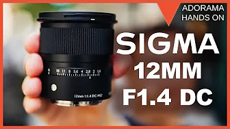 Sigma 12mm F1.4 DC Contemporary – Ultra-Wide Prime for APS-C Mirrorless