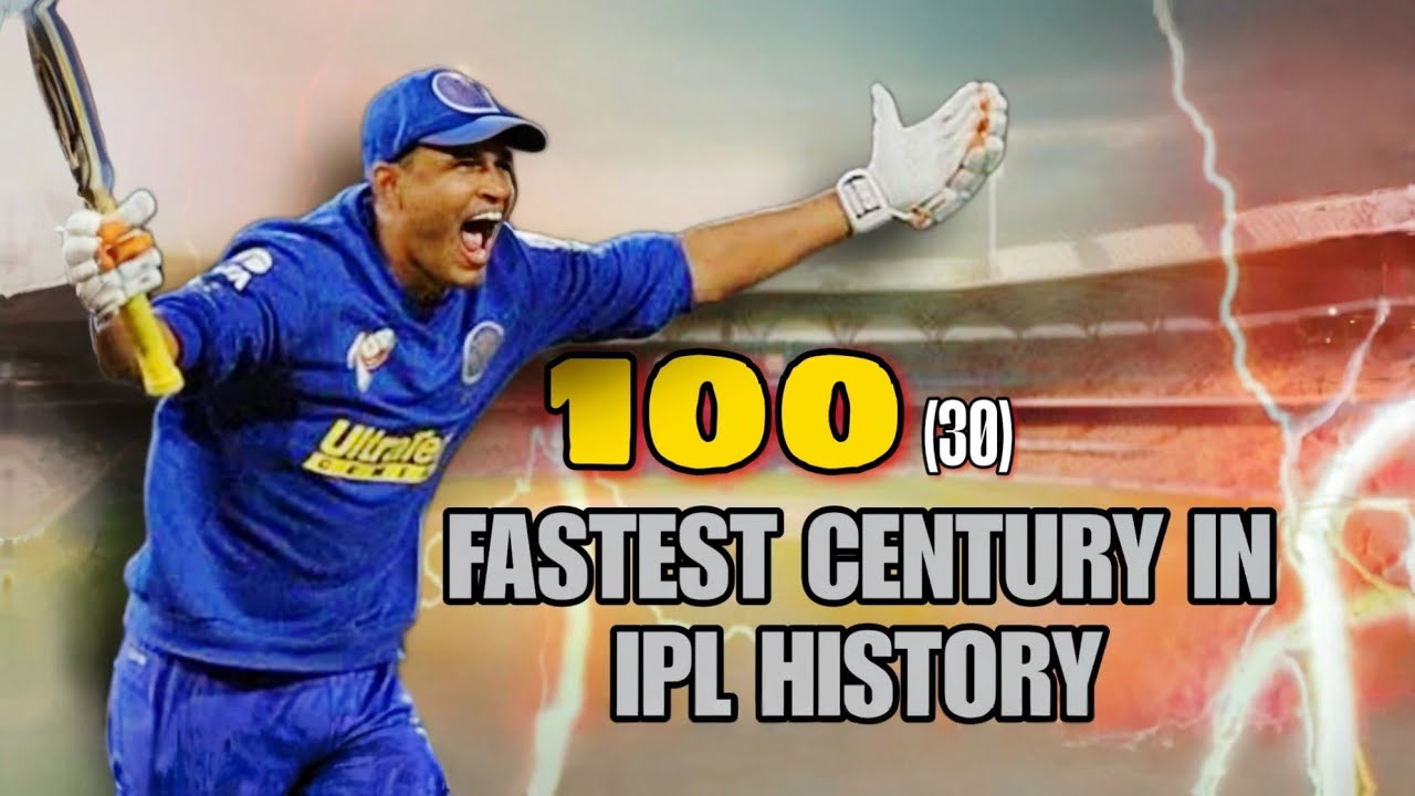 Самый быстрый сенчури в IPL 😱 | Юсуф Патан 100 за 30 мячей. Лучшие моменты | IPL 2010 || MI проти...