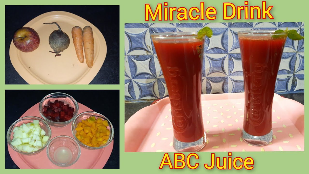 ABC Juice Miracle Drink Detox Juice for weight Loss Healthy ABC