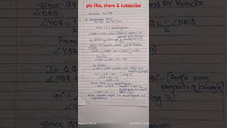 MAH BOARD 9 Maths II CH 2 Problem set 2 Q6 TO Q8 Solution @SHEKHARMATHSTUTOR #youtubeshorts