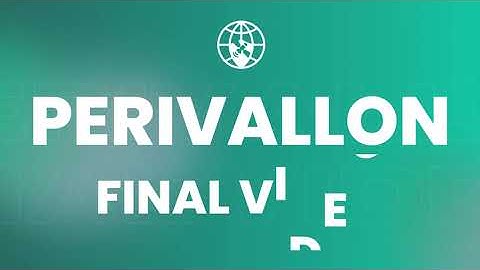 PERIVALLON Final Video