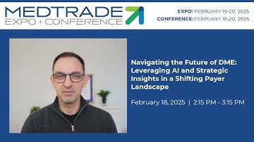 Navigating the Future of DME: AI, Automation, and Strategic Insights – Elad Ferber