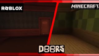 Roblox Doors in MINECRAFT??? Part 4 - Doors 11 - 20