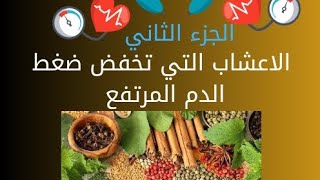 الاعشاب التي تخفض ضغط الدم المرتفع_ الجزء الثاني _ Hypertension