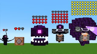 All of your All Minecraft Bosses and Wither Storm