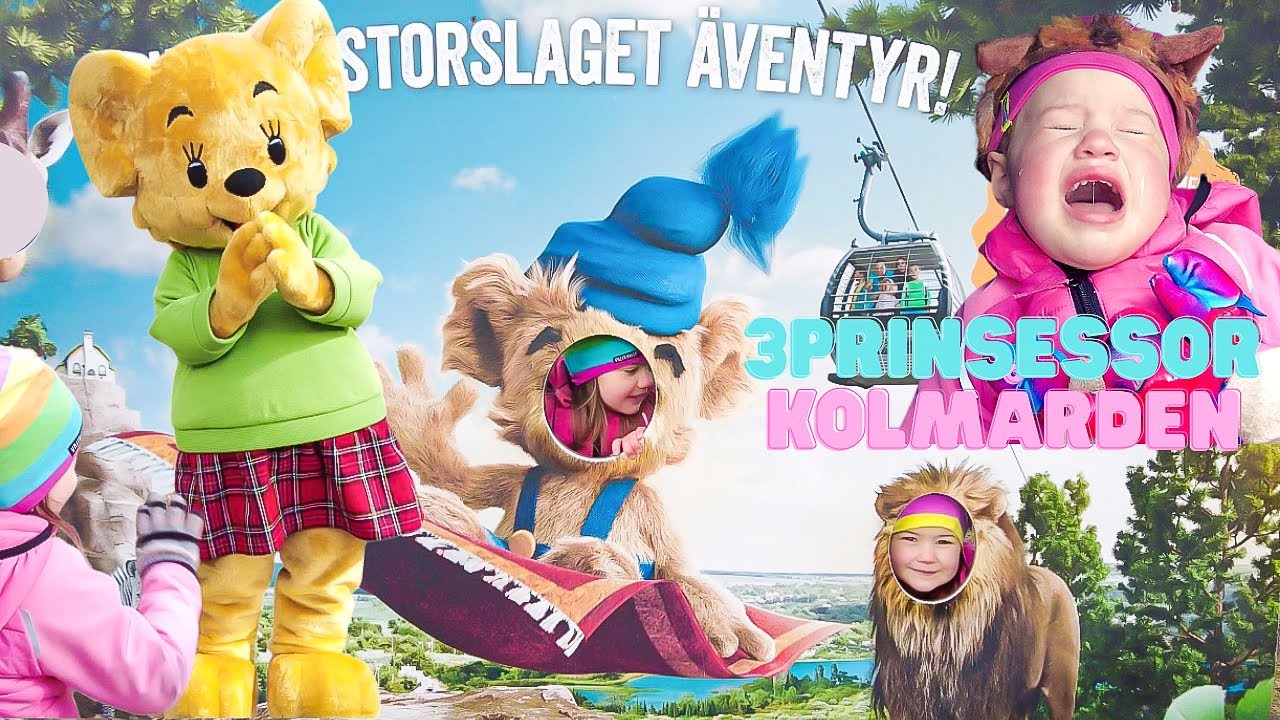 EN DAG PÅ KOLMÅRDEN 3PRINSESSOR Kisskaos i bilen, Ledsna barn och en