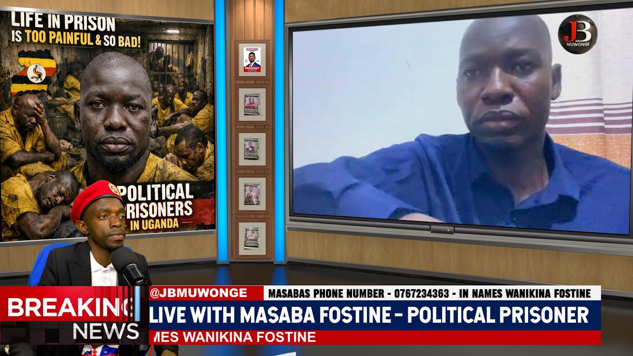 LIVE with Masaba Fostine - one the Political Prisoners arrested from Mbarara.