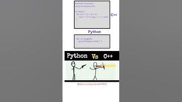 Funny visualization between python and C++ | Part2 #funny #coding#shorts  @LearnComputerWithRCS