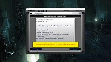 Robotis Dream II CM-150 firmware recovery