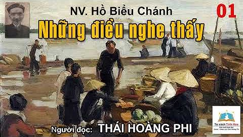 NHỮNG ĐIỀU NGHE THẤY. Tập 01. Tác giả Hồ Biểu Chánh. Người đọc: Thái Hoàng Phi