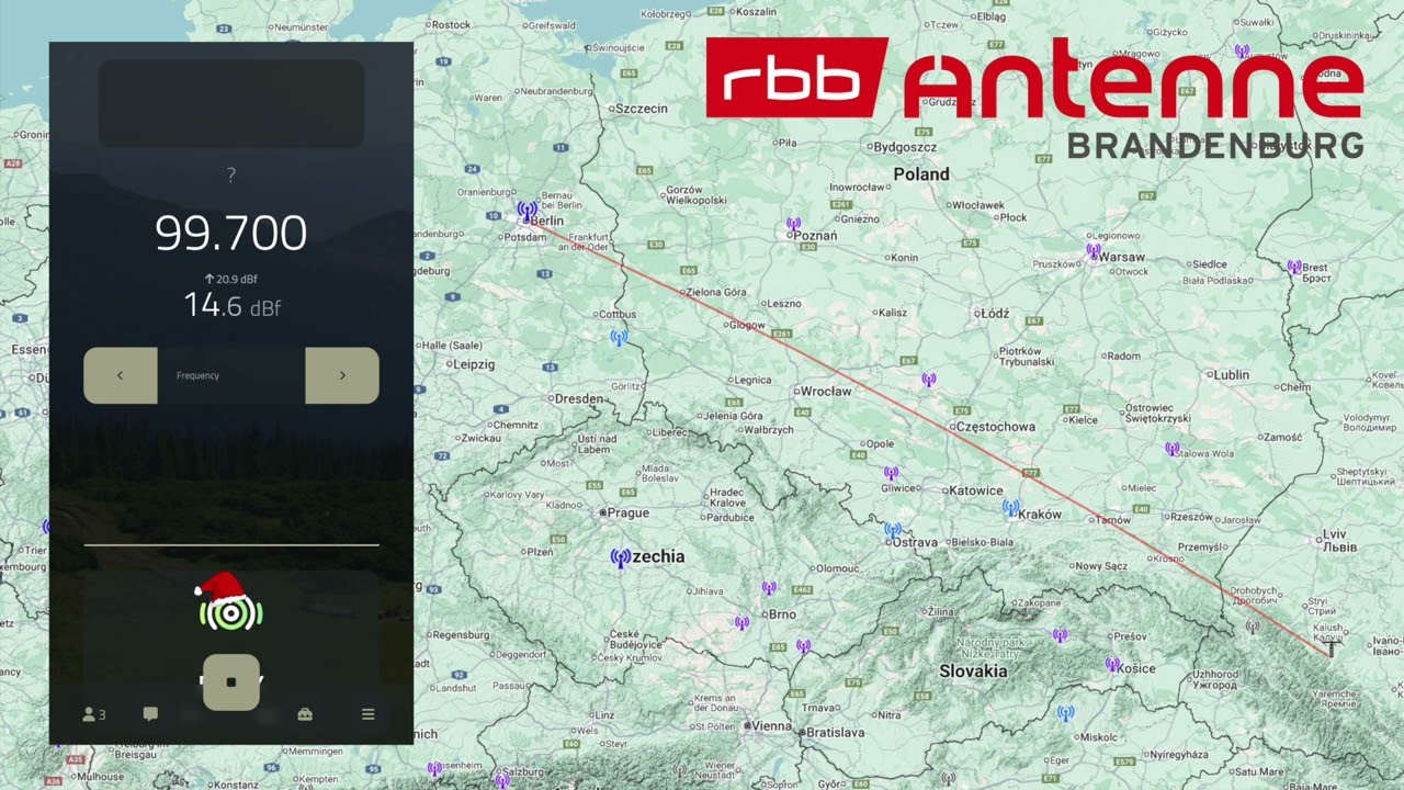 [Tropo] 99.7 - Antenne Brandenburg - Berlin, 863 km, 100 kW, ID | 25.12.2025
